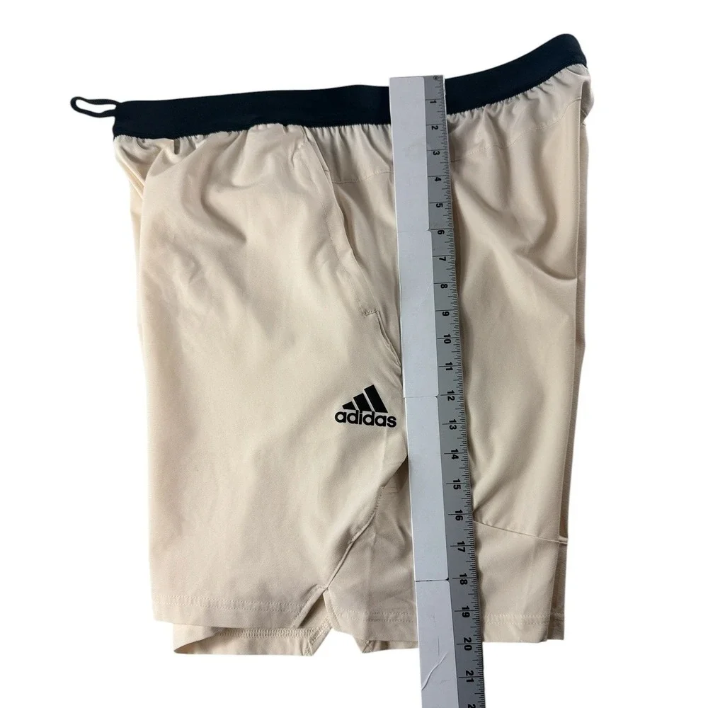 Adidas Mens M Axis WVN 3.0 Training‎ Shorts XL Wonder White HJ7971 New